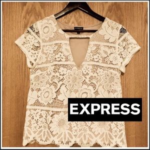 Express lace top